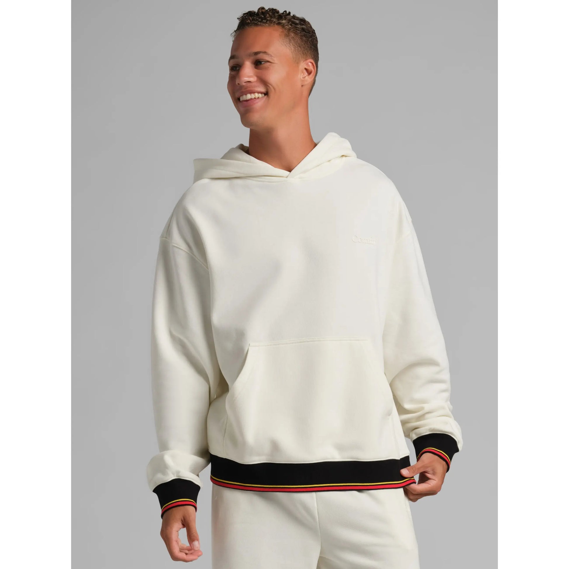 Comfrt | Laid Back Halo Lightweight Hoodie | Sporty Oversized Fit Fleece Summer Pullover Hoodie