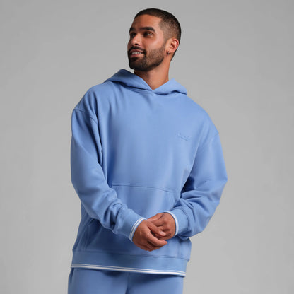 Comfrt | Laid Back Halo Lightweight Hoodie | Sporty Oversized Fit Fleece Summer Pullover Hoodie