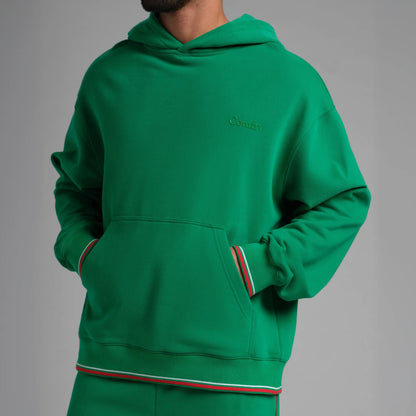 Comfrt | Laid Back Halo Lightweight Hoodie | Sporty Oversized Fit Fleece Summer Pullover Hoodie